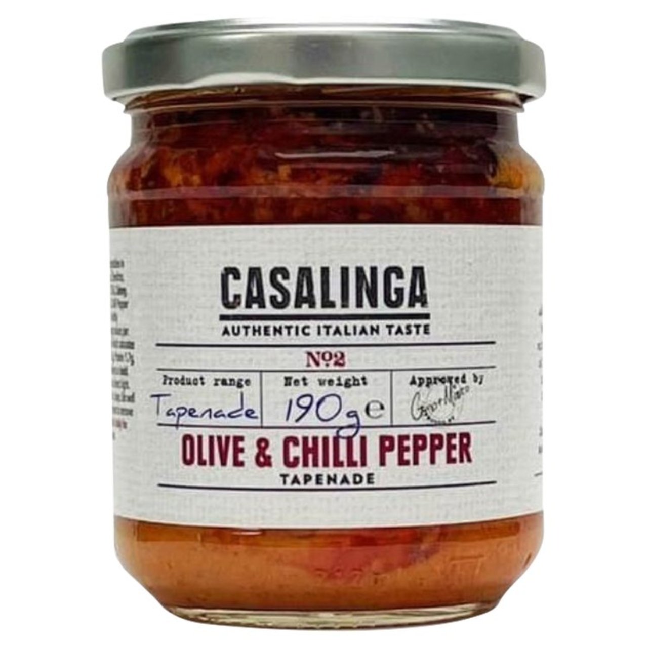 Casalinga Olive & Chilli Pepper Tapenade