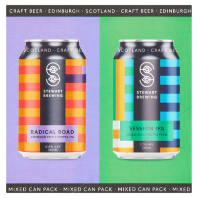 Stewart Brewing Mixed Can Cube 4 x 330ml