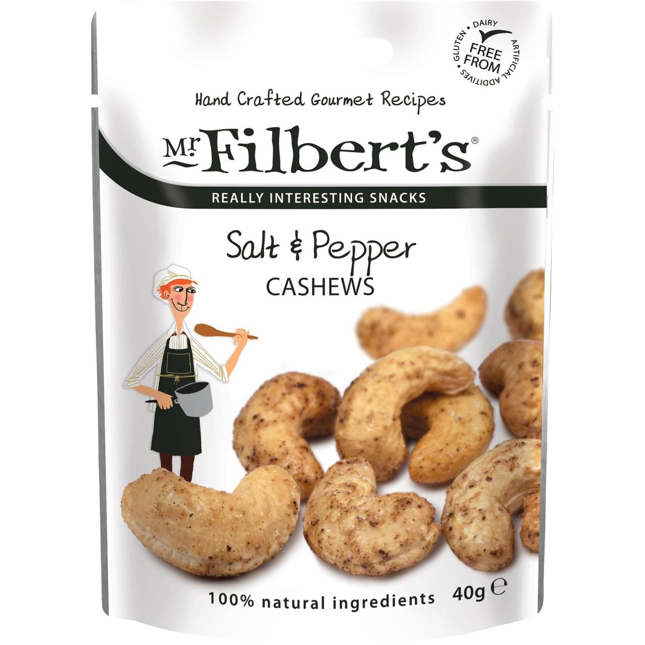 Mr Filbert's Salt & Pepper Cashews