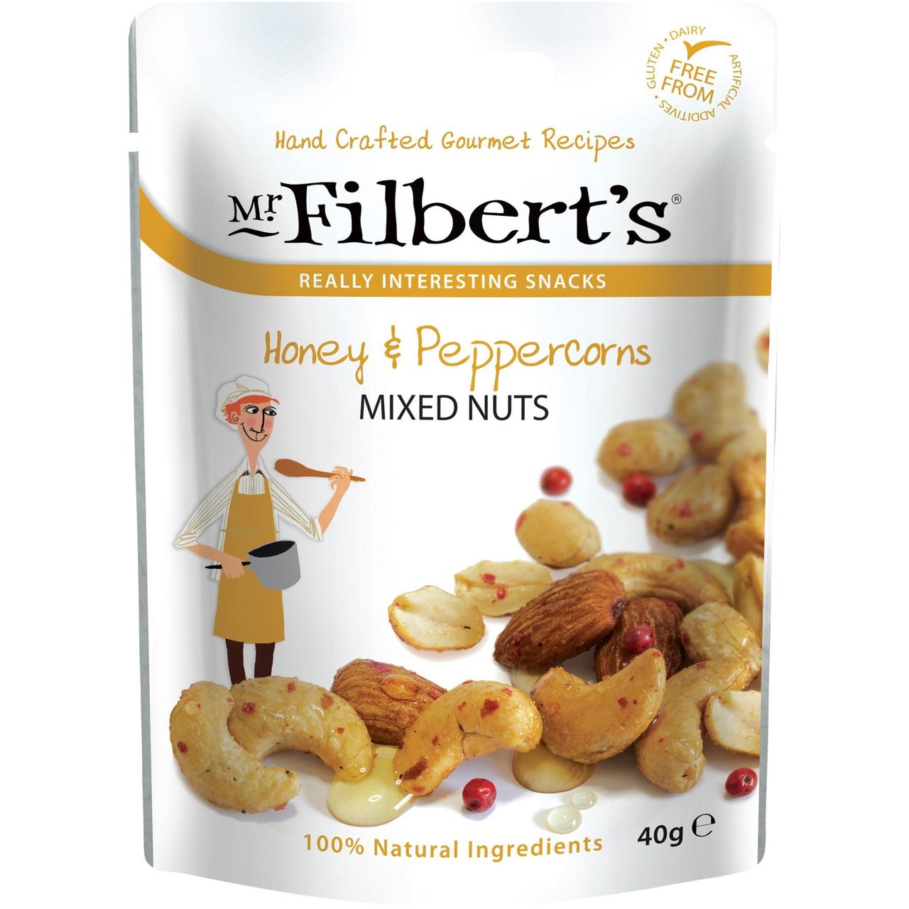 Mr Filberts Honey & Peppercorn Mixed Nuts