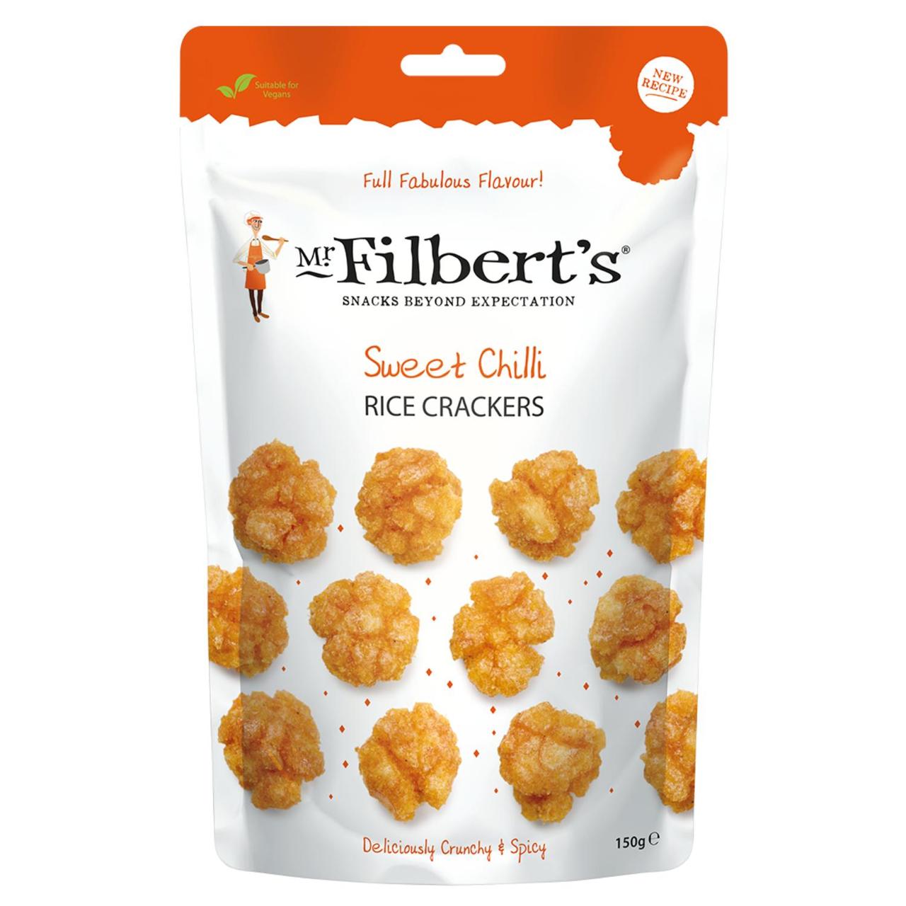 Mr Filberts Sweet Chilli Rice Crackers