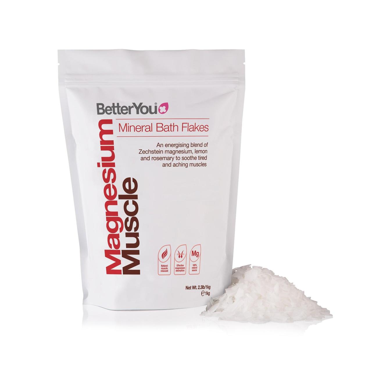 BetterYou Magnesium Muscle Flakes  1kg