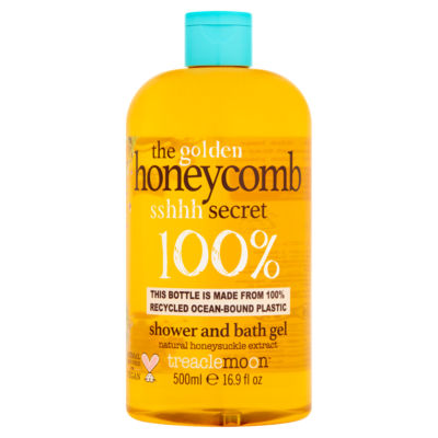 Treaclemoon The Honeycomb Secret Shower and Bath Gel with Honeysuckle Extract