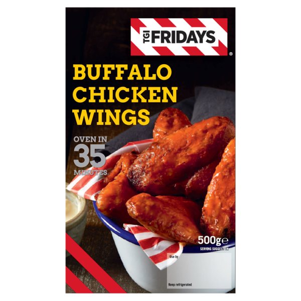 TGI Fridays Buffalo Chicken Wings 500g