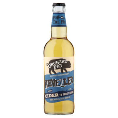 Orchard Pig Reveller Cider Bottle  500ml