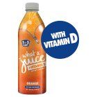 What a Juice + Vitamin D Orange 1L