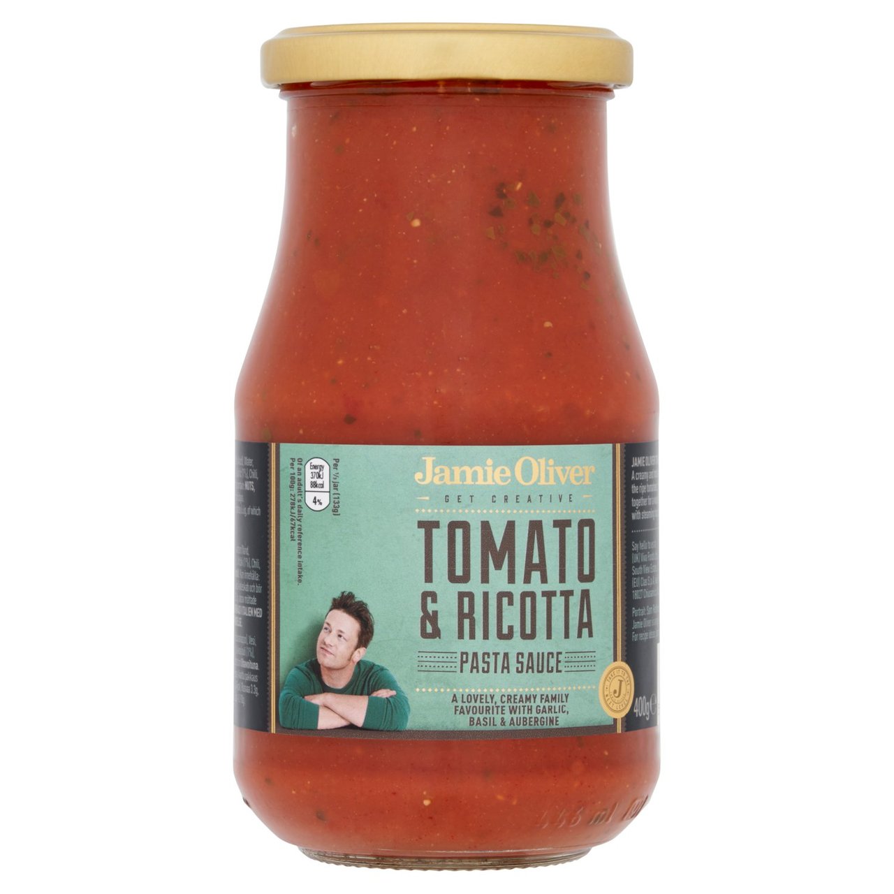 Jamie Oliver Tomato, Ricotta & Basil Pasta Sauce