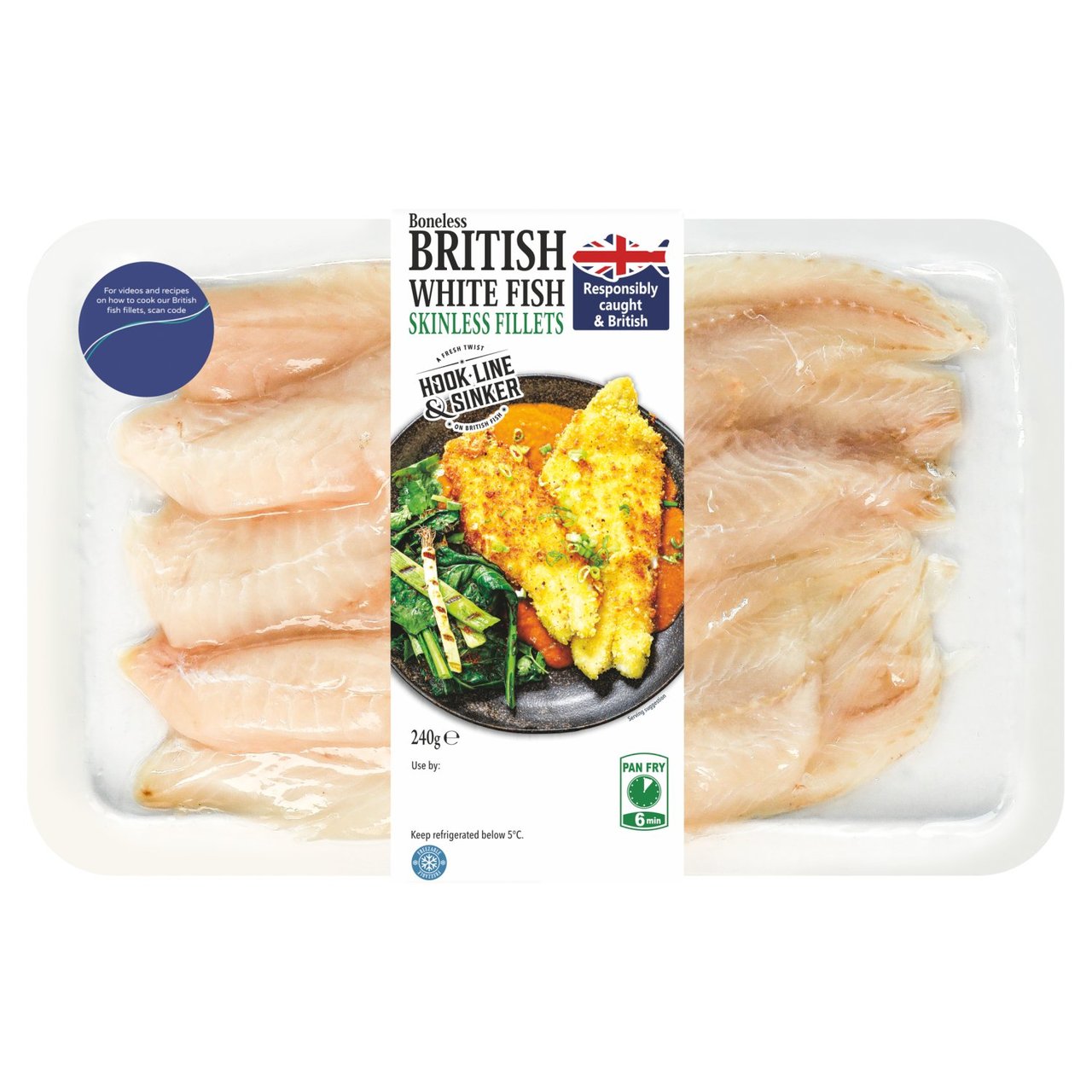 Hook Line and Sinker British White Fish Fillets