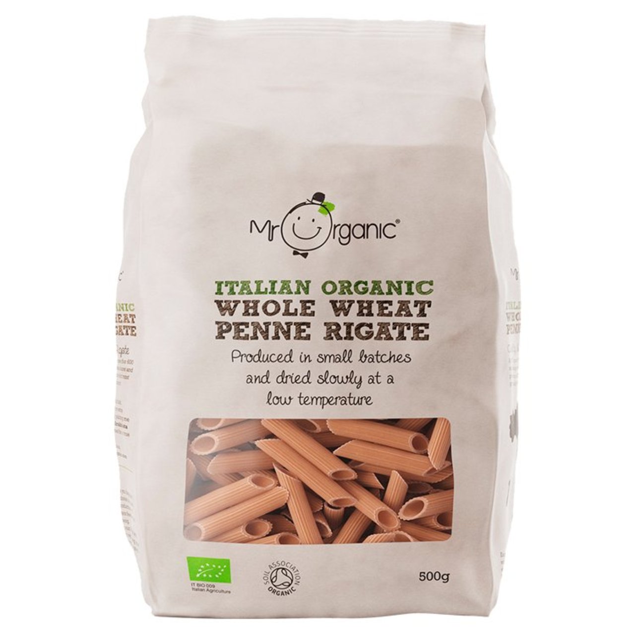 Mr Organic Italian Whole Wheat Penne Pasta