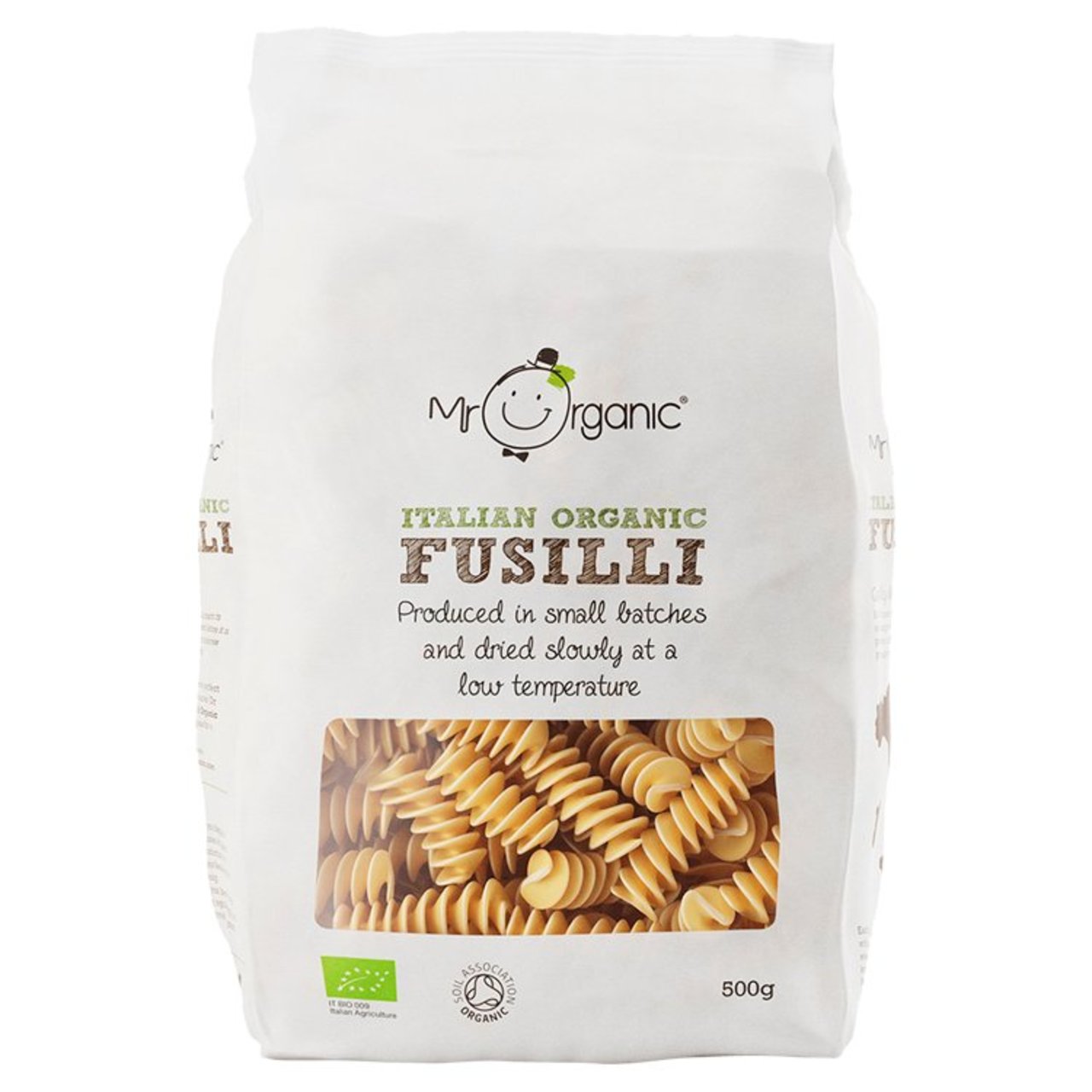 Mr Organic Italian Fusilli Pasta