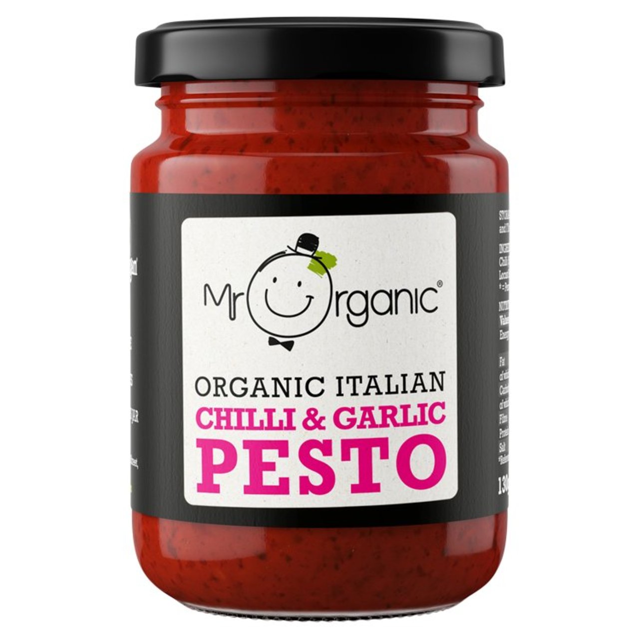 Mr Organic Vegan Chilli & Garlic Pesto 