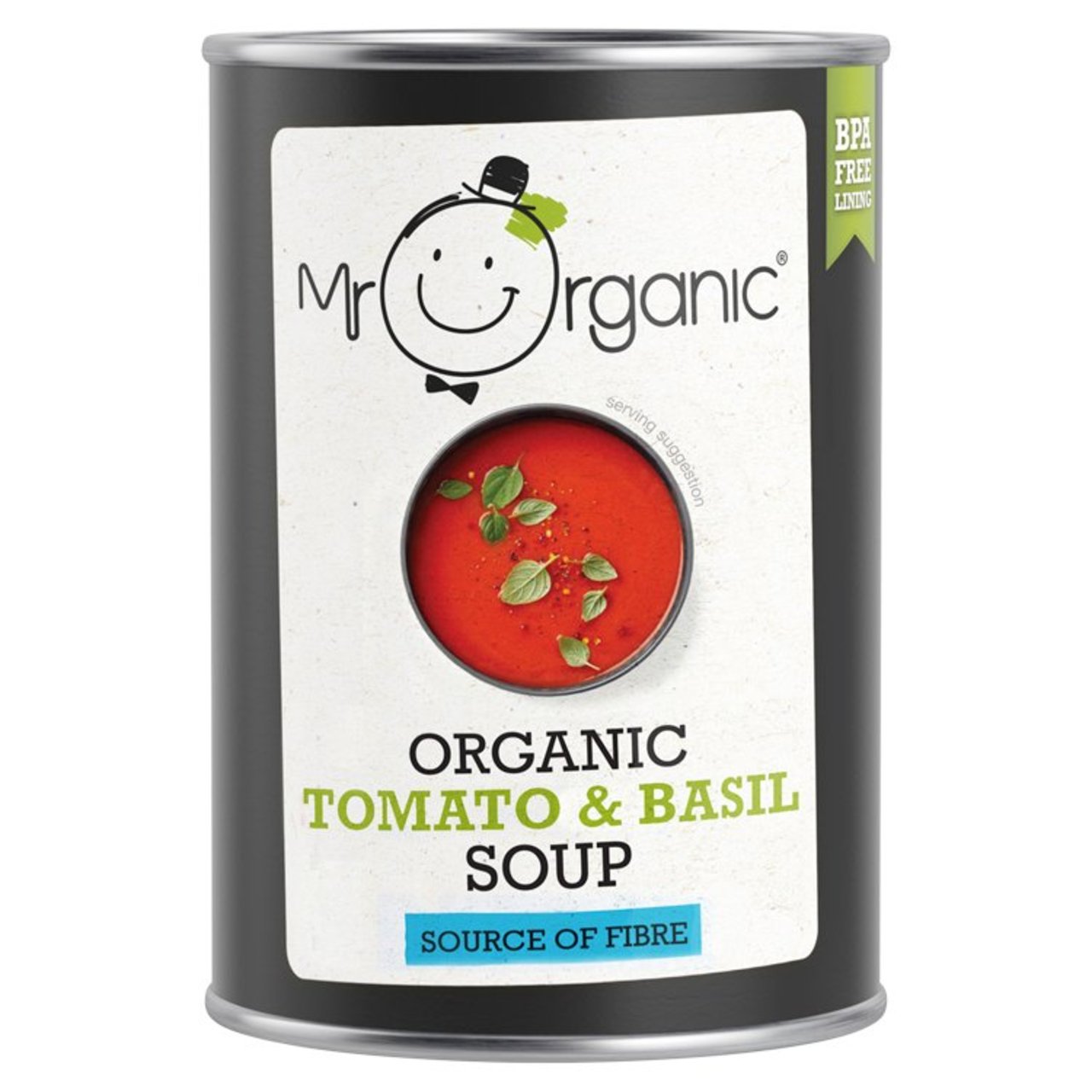 Mr Organic Tomato & Basil Soup