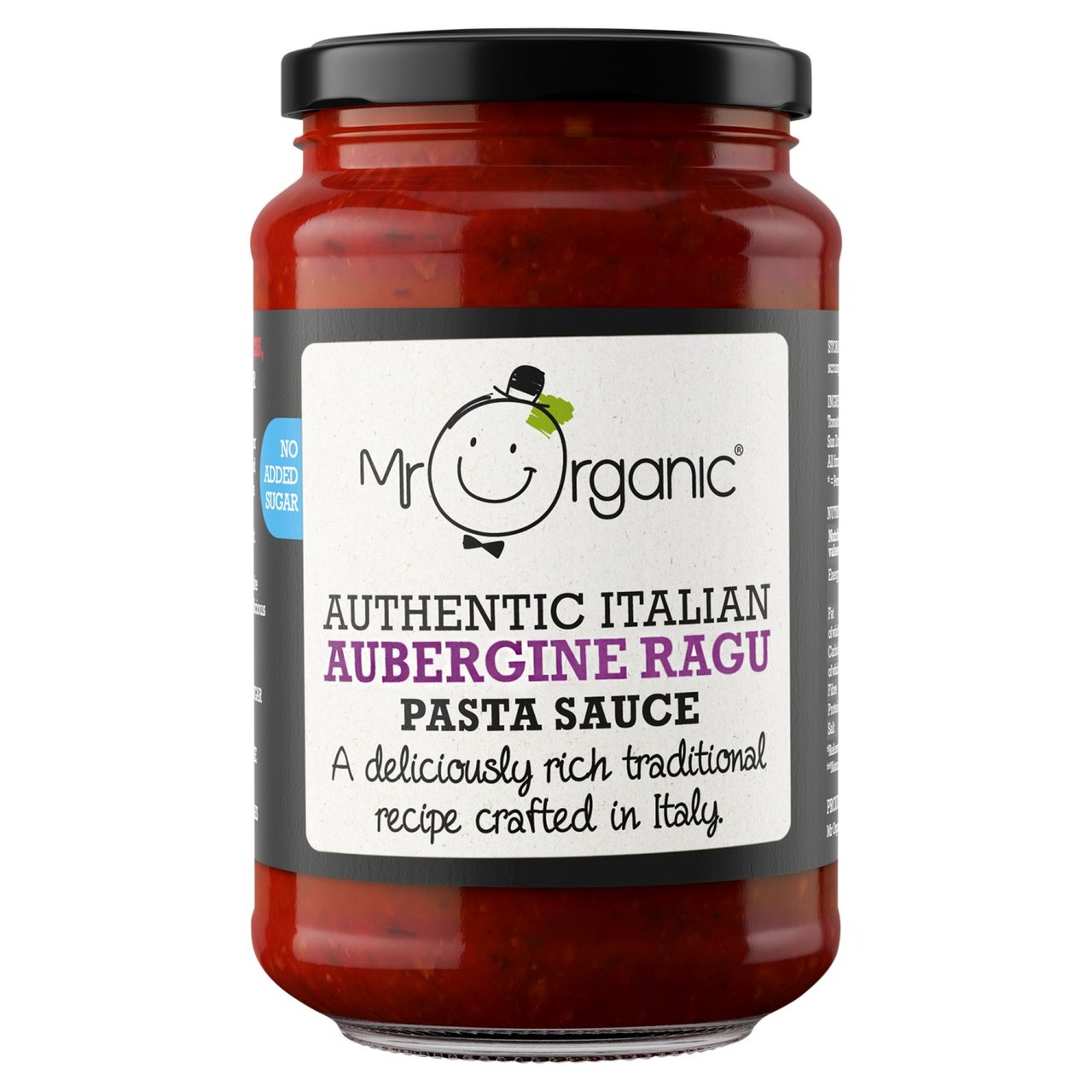 Mr Organic Aubergine Ragu Pasta Sauce