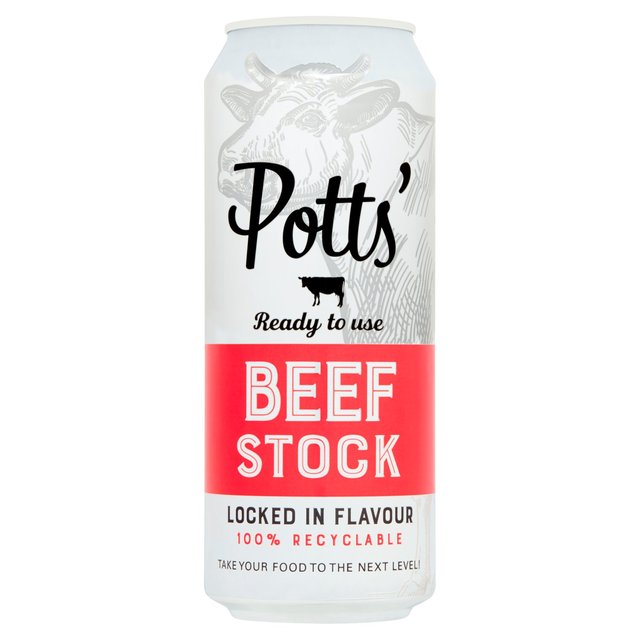 Potts' Beef Stock Can  500ml