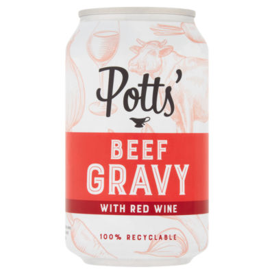 Potts Beef Gravy with Red Wine