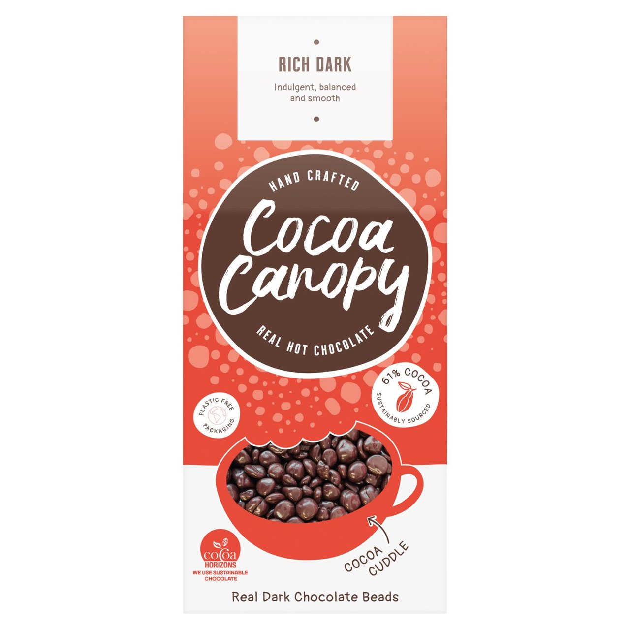 Cocoa Canopy Rich Dark Crafted Hot Chocolate Beads