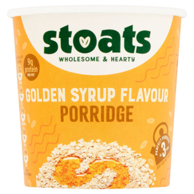 Stoats - Porridge Pot - Golden Syrup