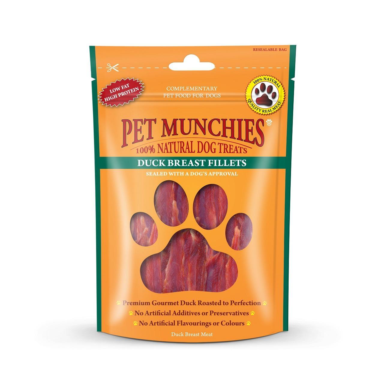 Pet Munchies 100% Natural Duck Fillet Dog Treats