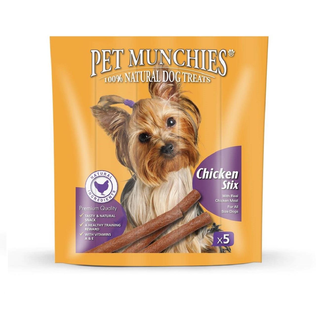 Pet Munchies 100% Natural Chicken Stix Dog Treats