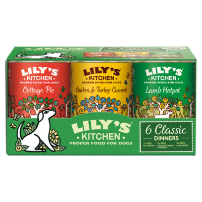 Lily's Kitchen Classic Wet Food Multipack 6 x 400g 6 x 400g