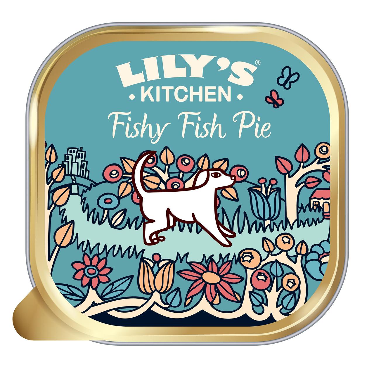 Lily's Kitchen Fishy Fish Pie Adult Wet Dog Food 150g