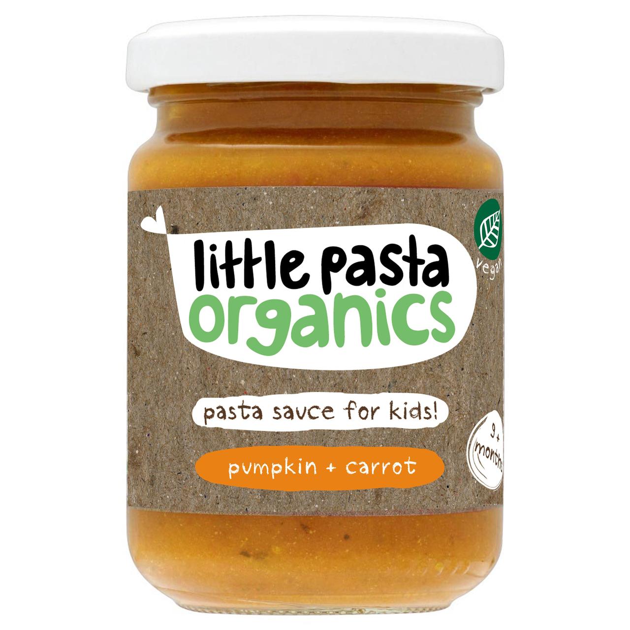 Little Pasta Organics Free From Pumpkin & Carrot Sauce