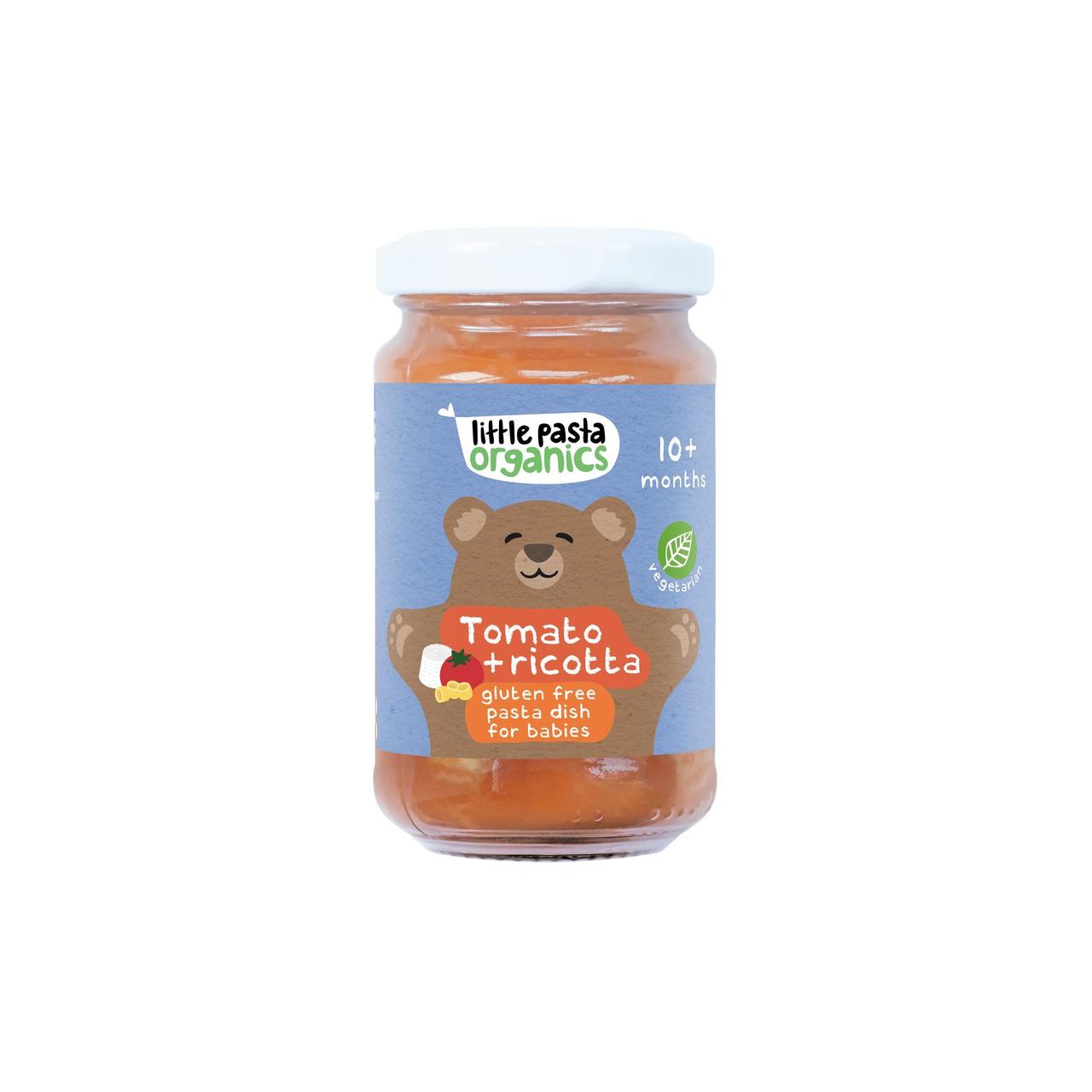 Little Pasta Organics Tomato & Ricotta Gluten Free Pasta Baby food 10m+