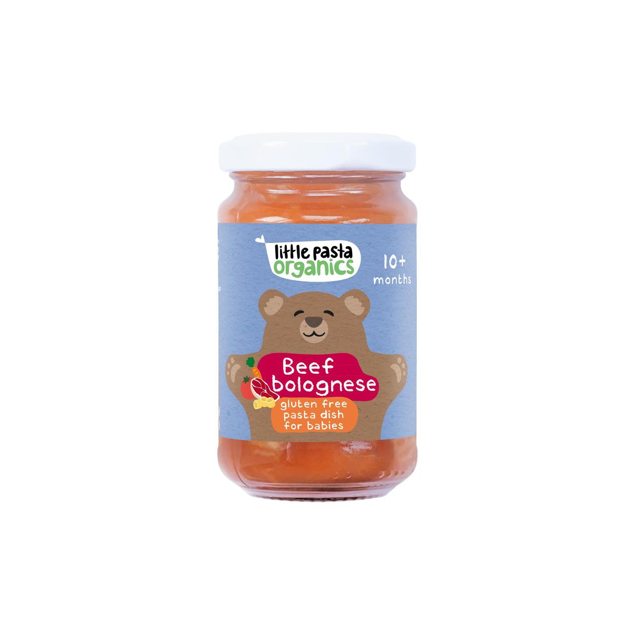 Little Pasta Organics Beef Bolognese GF Pasta Baby & Toddler 10m+