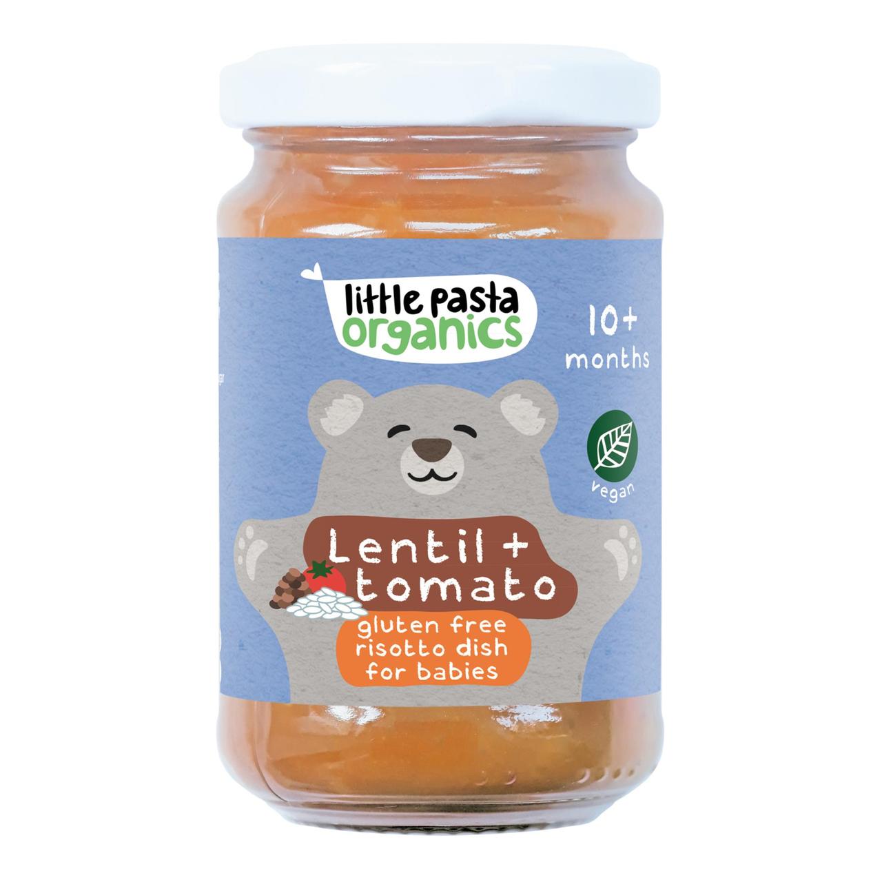 Little Pasta Organics Lentil & Tomato Risotto Baby food, Stage 10m+