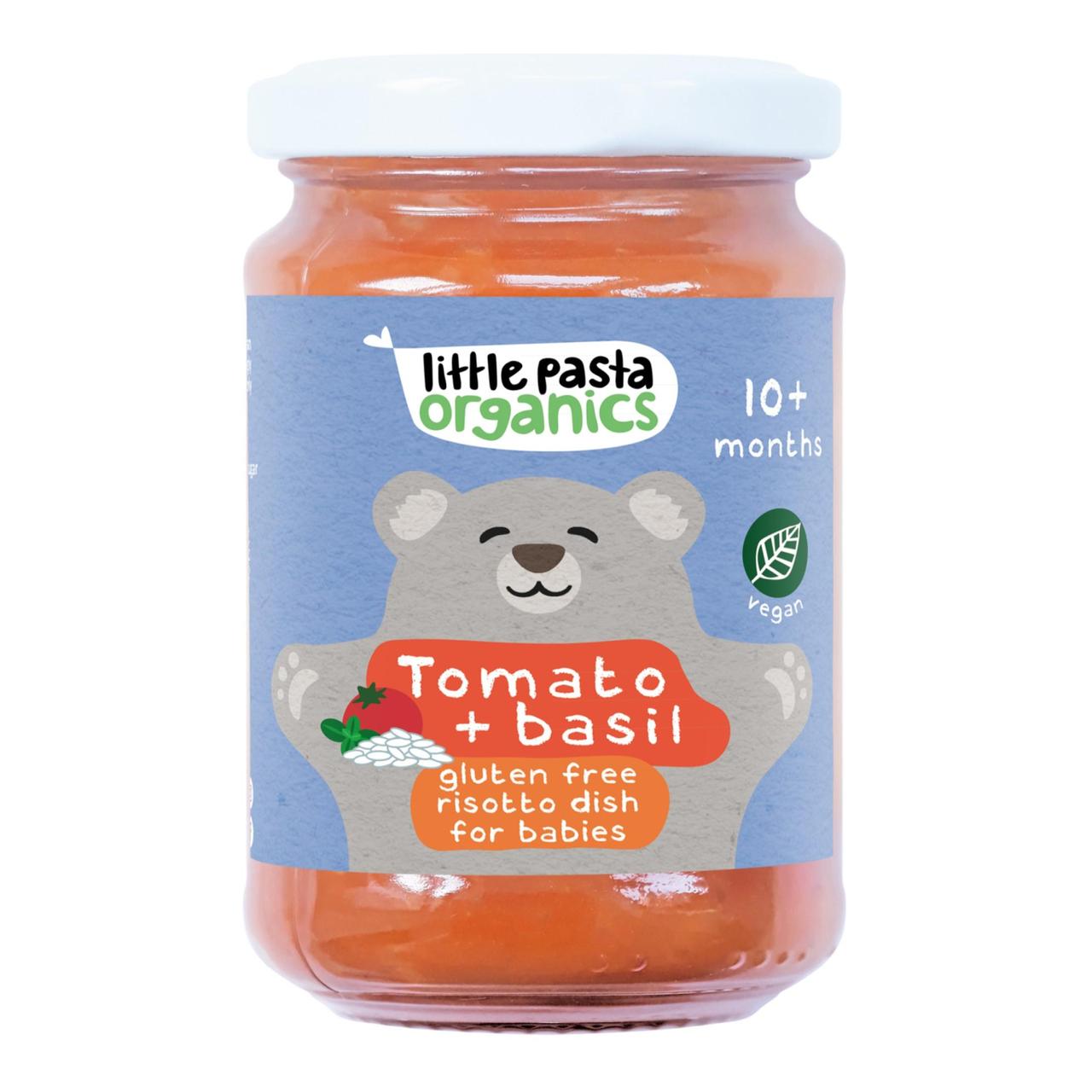 Little Pasta Organics Tomato & Basil Risotto Baby food,10m+