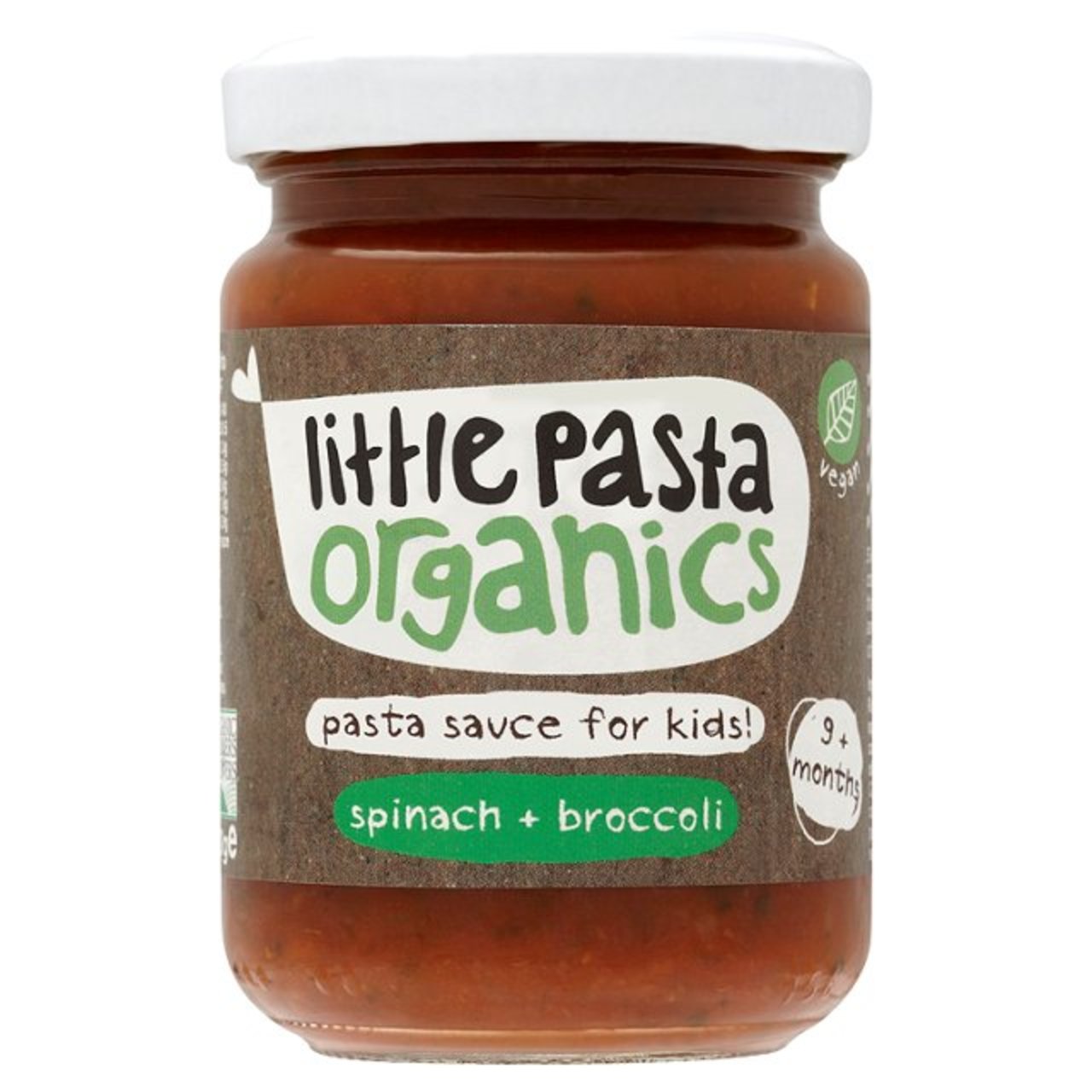 Little Pasta Organics Free From Broccoli & Spinach Pasta Sauce