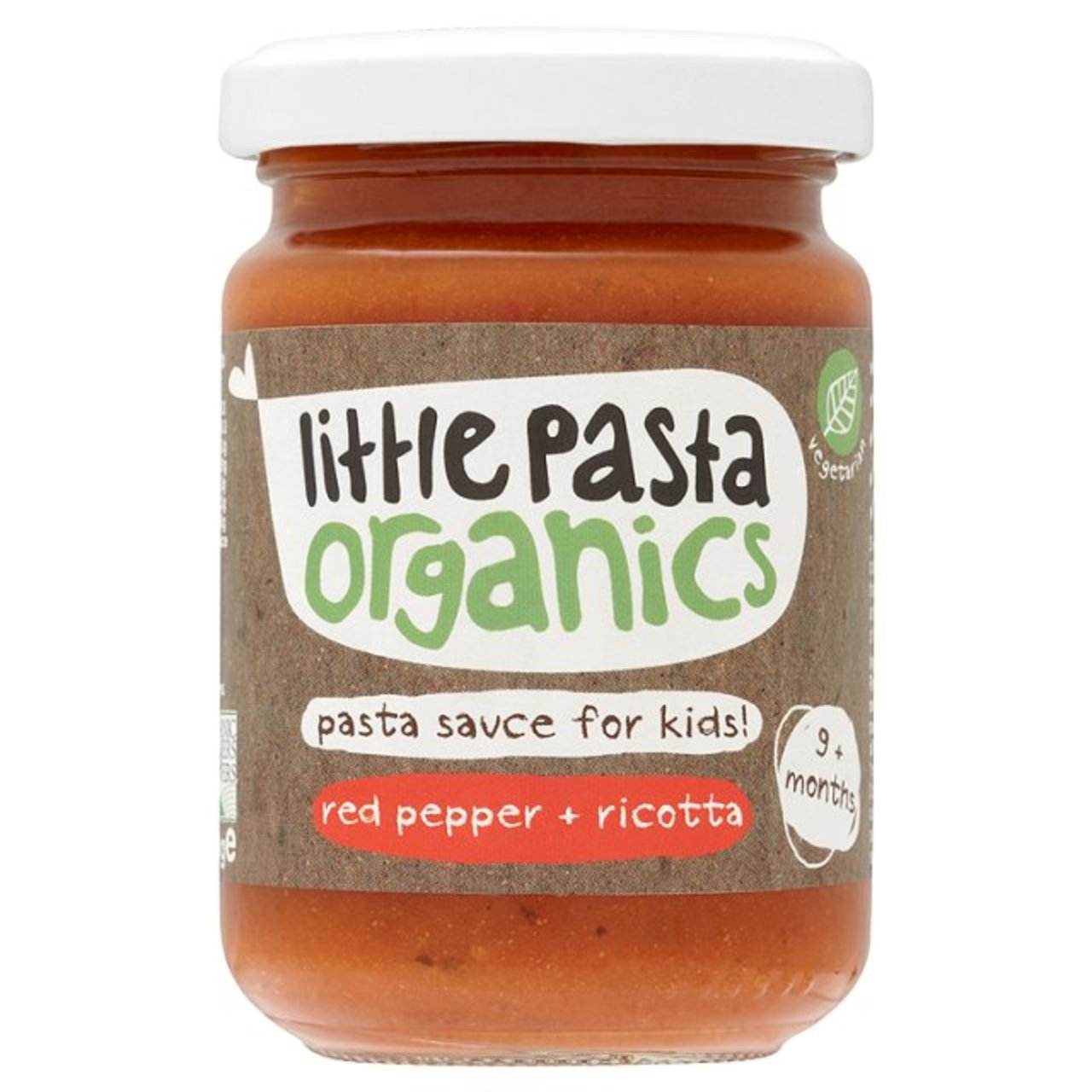 Little Pasta Organics Free From Red Pepper & Ricotta Pasta Sauce