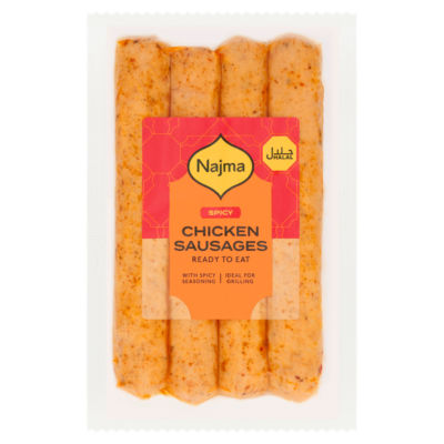 Najma Spicy Chicken Sausages 250g