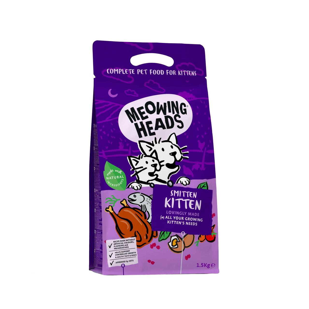 Meowing Heads Smitten Kitten Cat Food