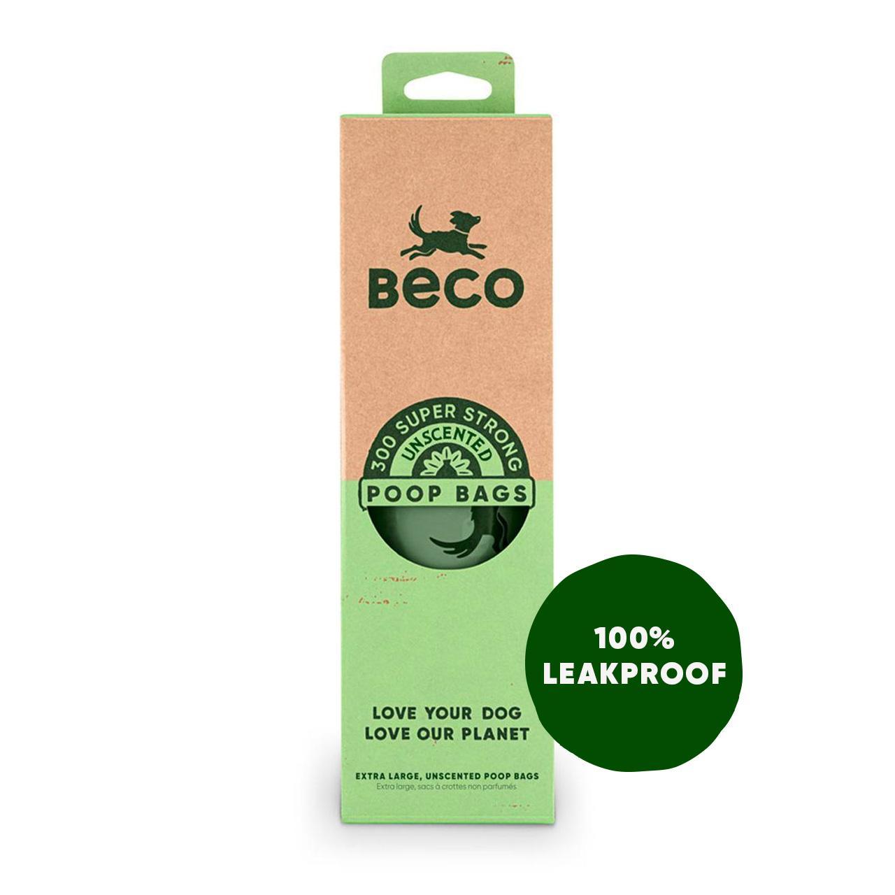 Beco Dog Poop Bags Large, Unscented 