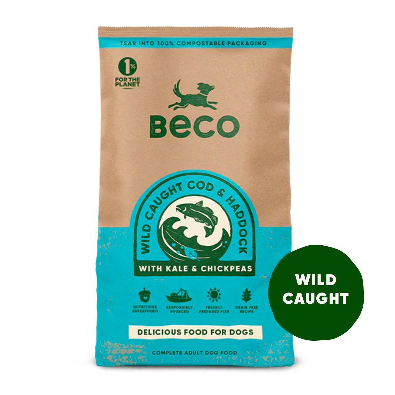 Beco Pets Eco Conscious MSC Cod & Haddock Dry Dog Food