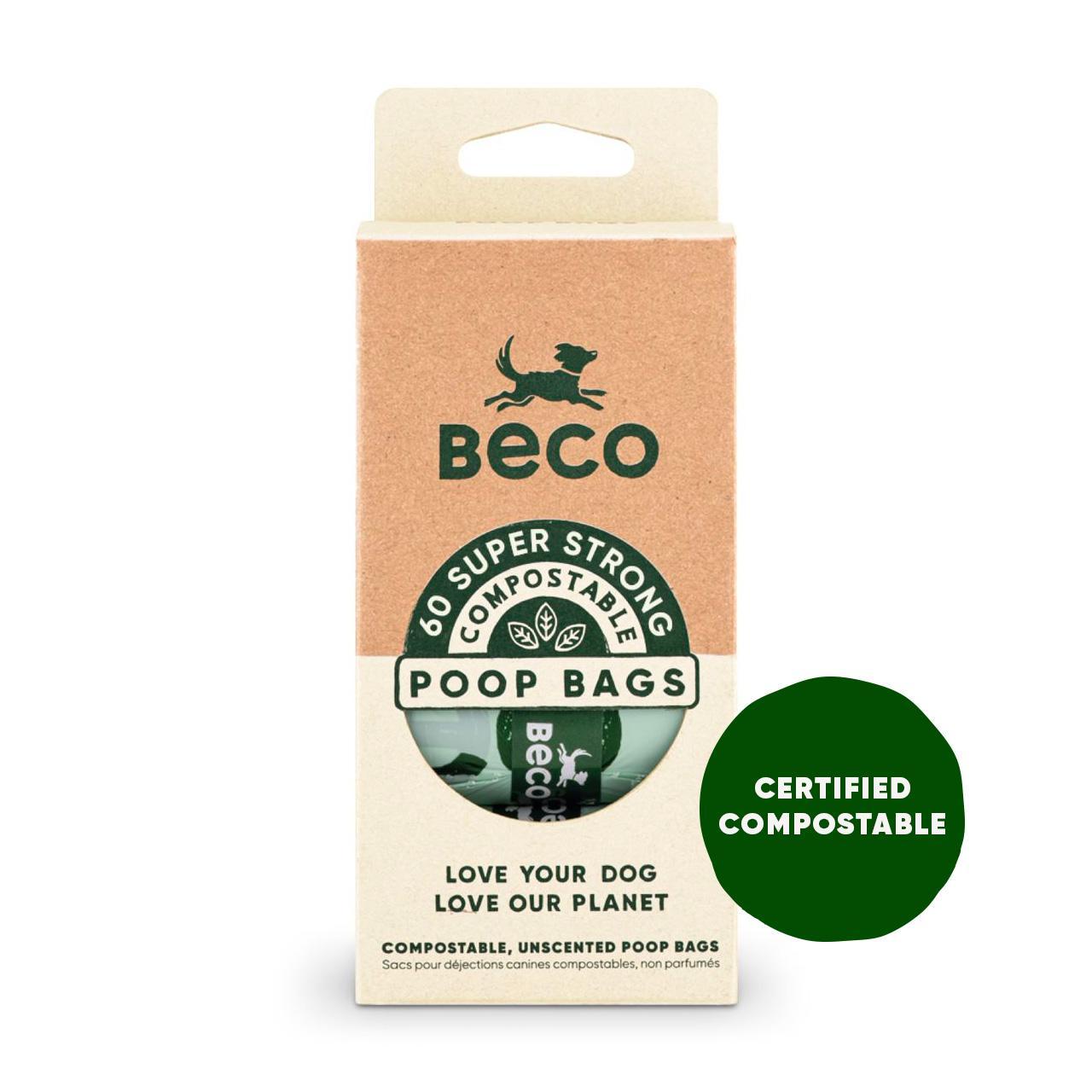 Beco Compostable Dog Poop Bags, Unscented