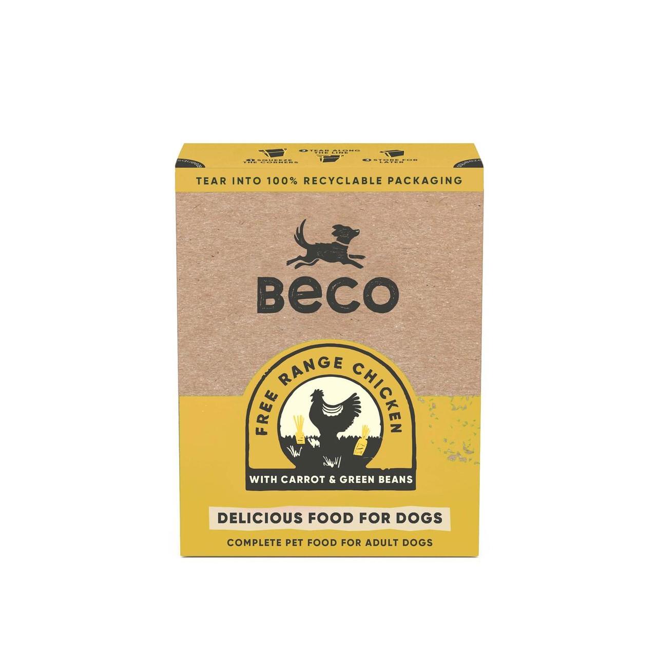 Beco Pets Adult Grain Free Wet Dog Food with Free Range Chicken