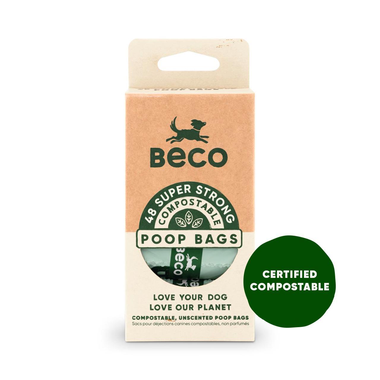 Beco Compostable Poop Bags, Unscented,