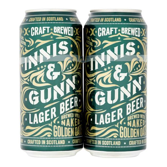 Innis & Gunn Lager Beer 4x440ml