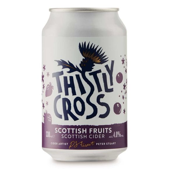 Thistly Cross Scottish Fruits Cider 330ml