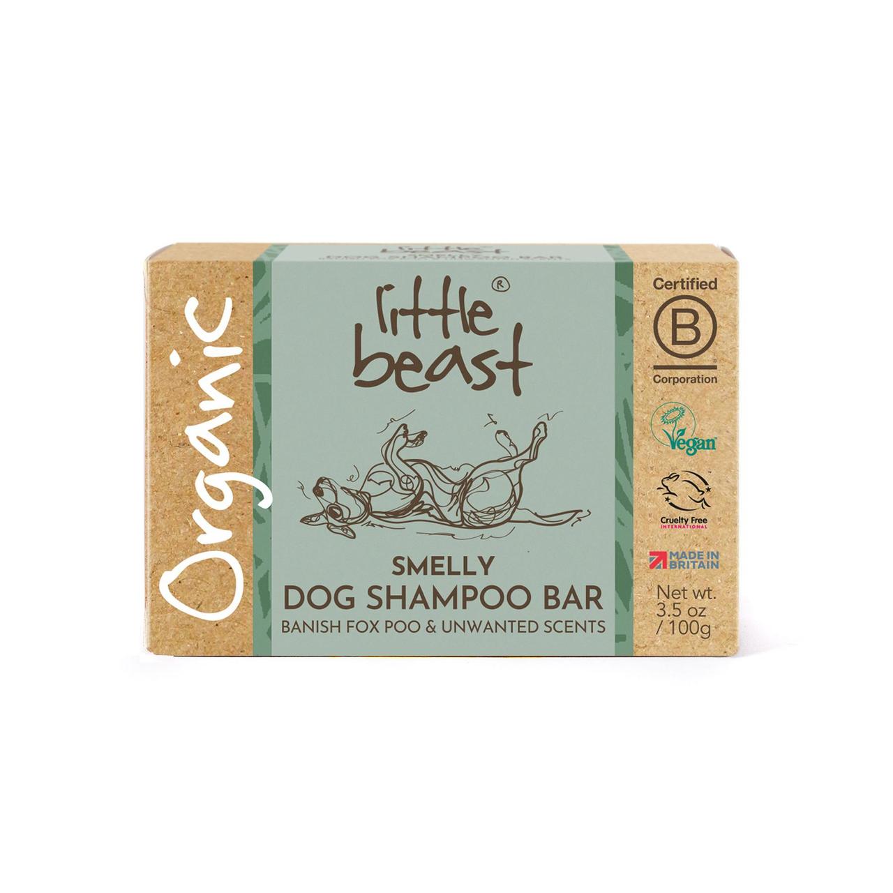 Little Beast Organic Smelly Dog Shampoo Bar