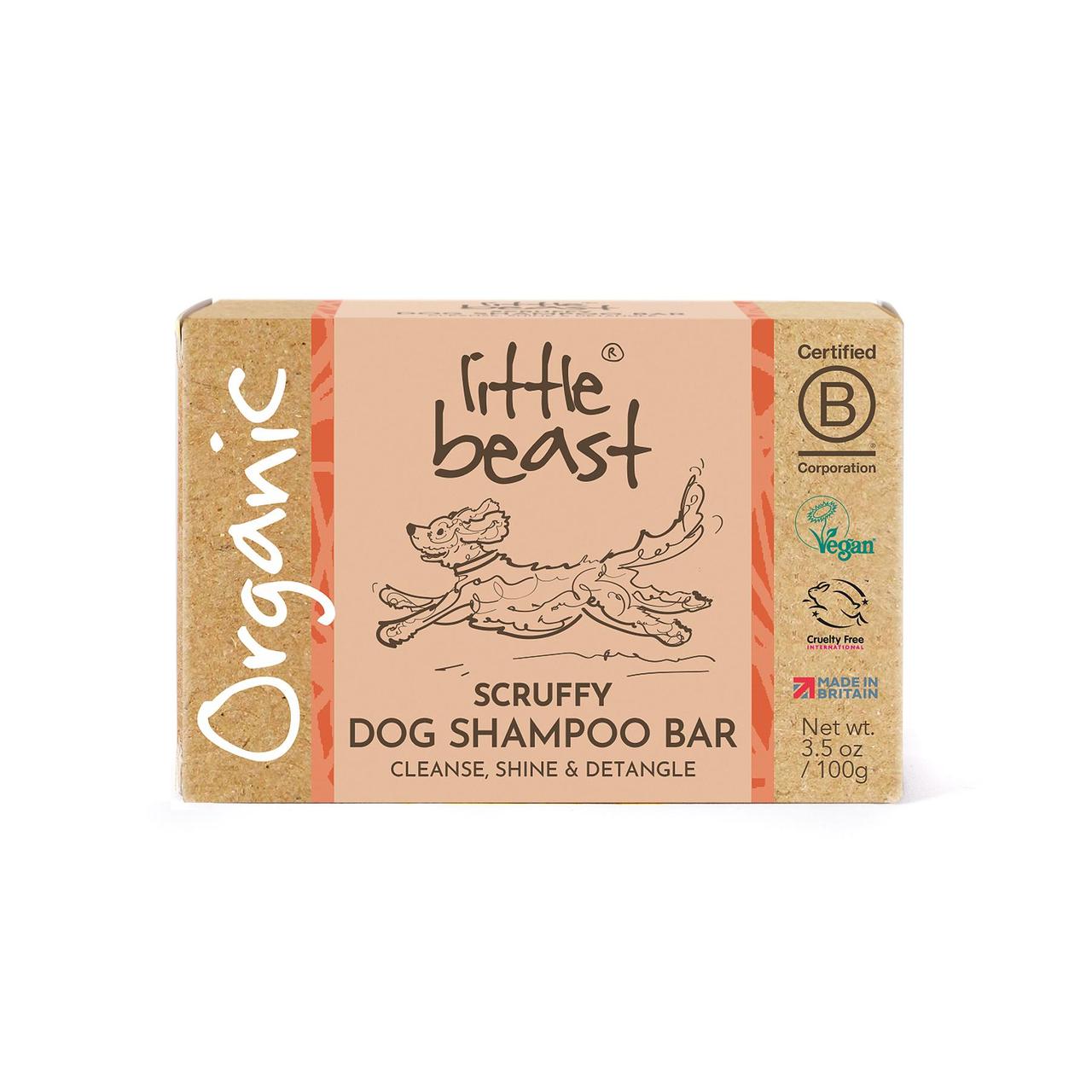 Little Beast Organic Scruffy Dog Shampoo Bar