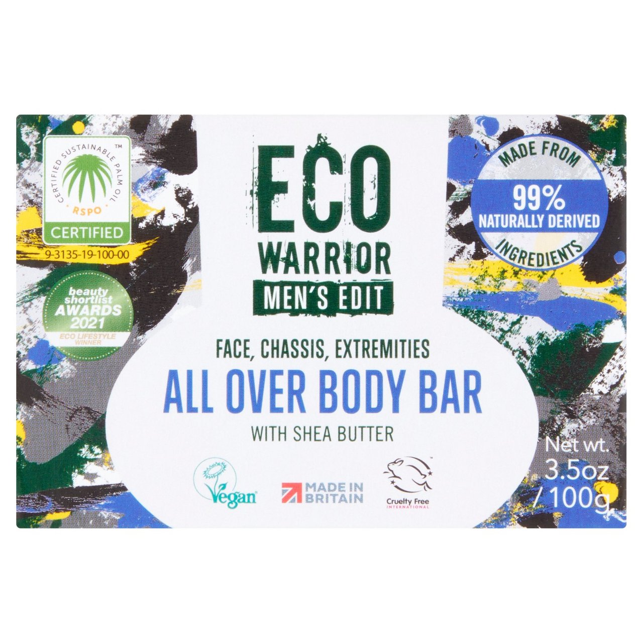 Eco Warrior Men's Edit All Over Body Bar