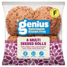 Genius Gluten Free Triple Seeded Soft Rolls