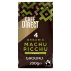 Cafedirect 4 Organic Machu Picchu Ground Coffee 200g 