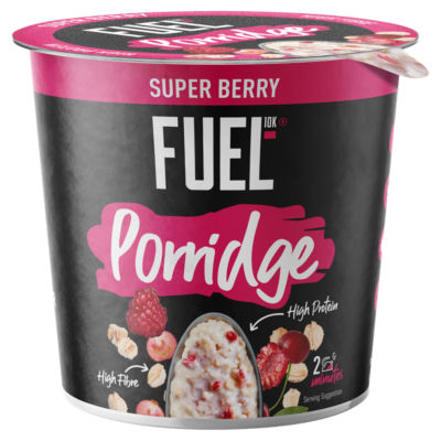 FUEL10K High Protein Super Berry Porridge Pot