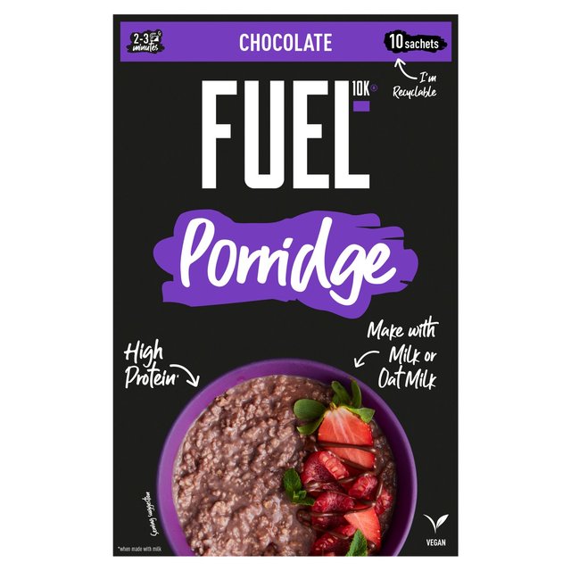 Fuel 10k Porridge Sachets Chocolate  10 x 36g