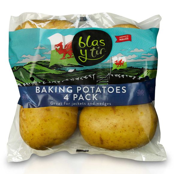 Blas Y Tir Baking Potatoes 4 Pack