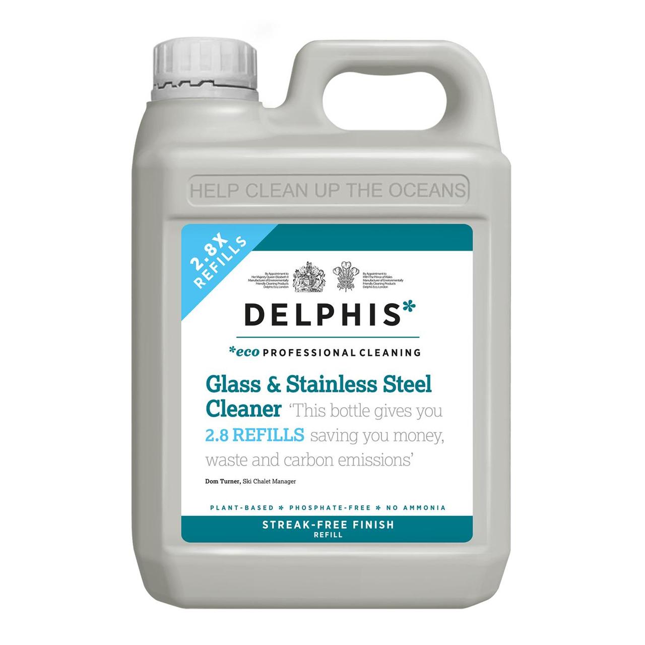 Delphis Eco Glass and Stainless Steel Cleaner